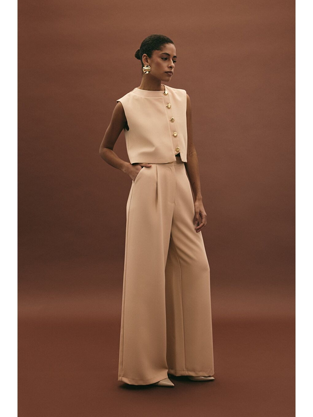 Lucy Pantolon - Bej-4