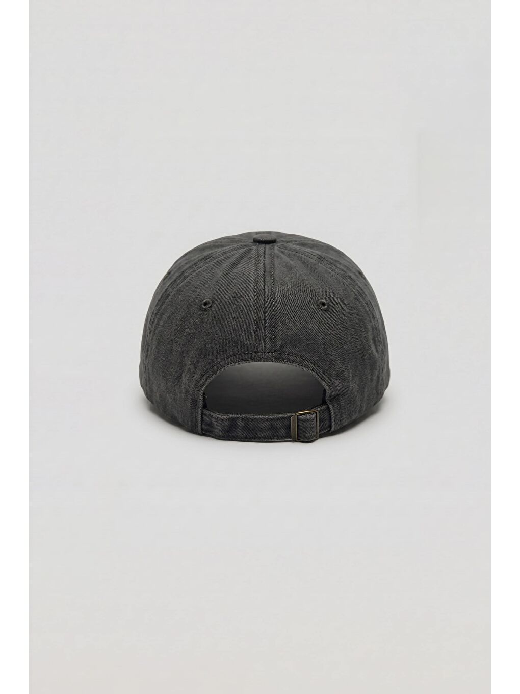 Erkek Dallas Yıldız Nakışlı Yıkamalı Beyzbol Şapka Antrasit-2