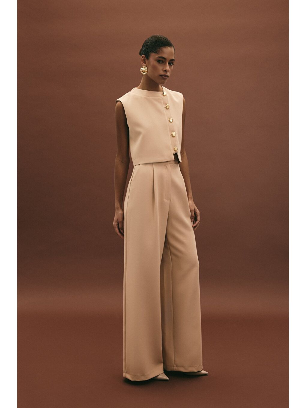 Lucy Pantolon - Bej-5