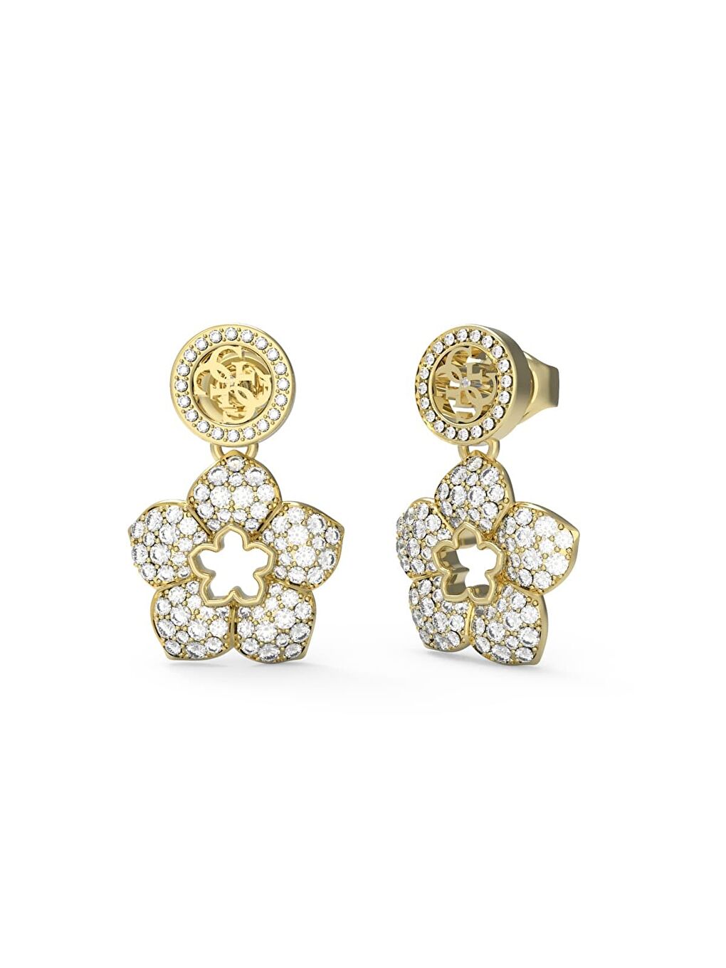 Sarı JGUJUBE04471JWYGTU Kadın Küpe