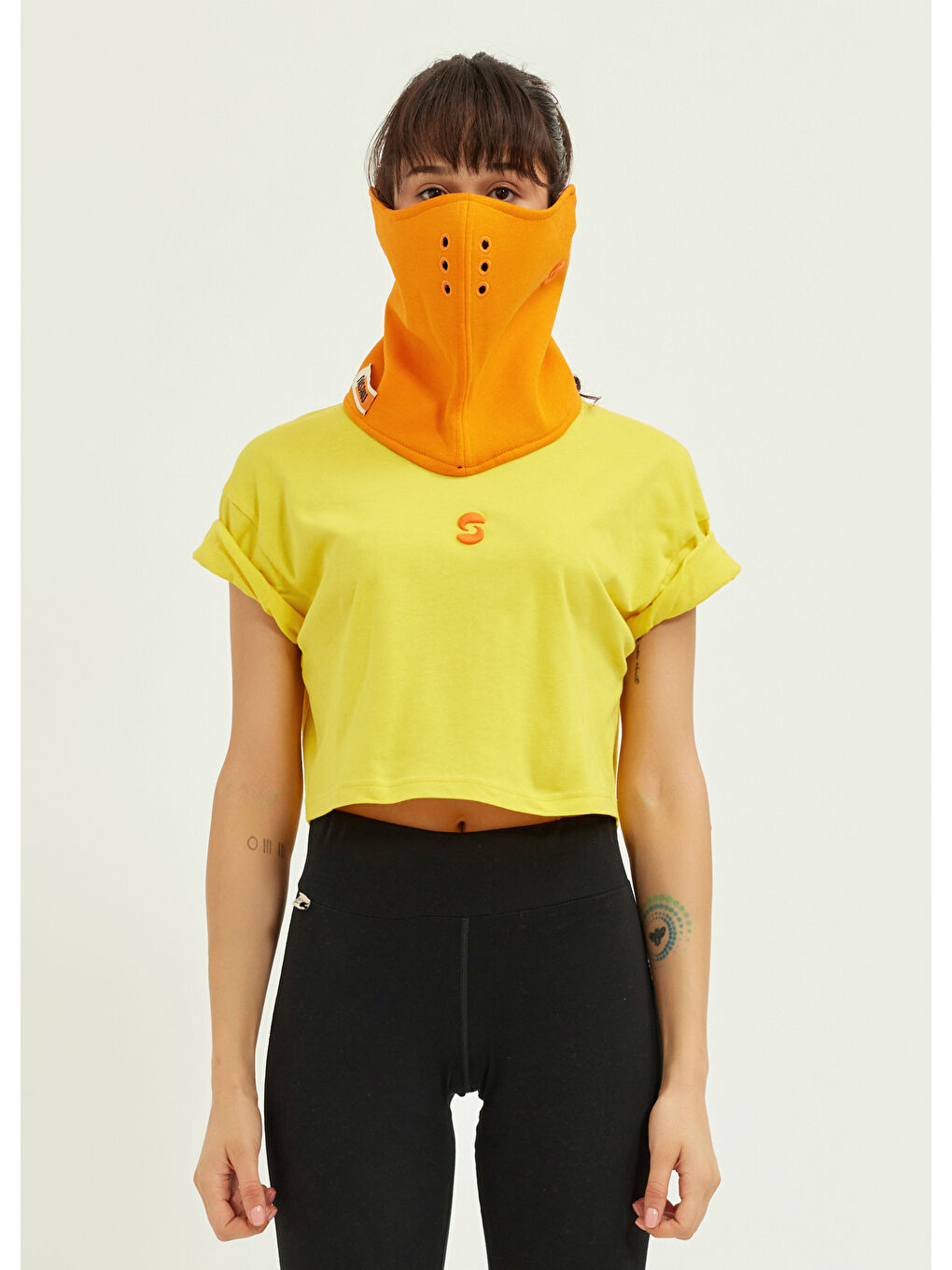 Turuncu Utu Snood Unisex Boyunluk   Oranj