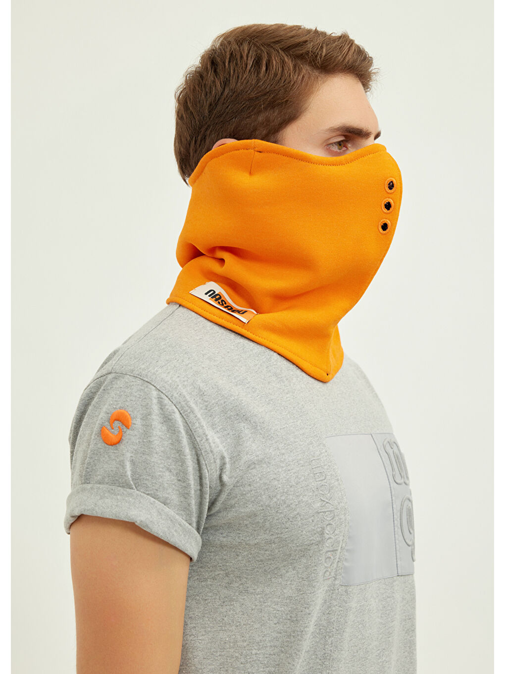 Turuncu Utu Snood Unisex Boyunluk   Oranj-1