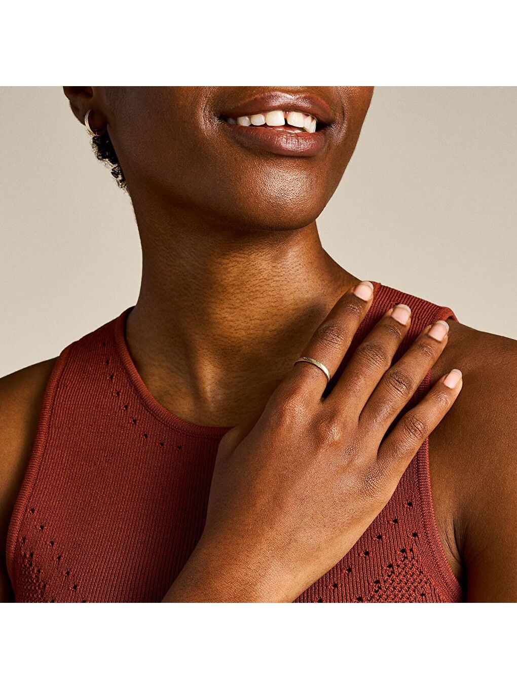 Sarı JF04756-710502 Kadın Yüzük (49 mm)-4