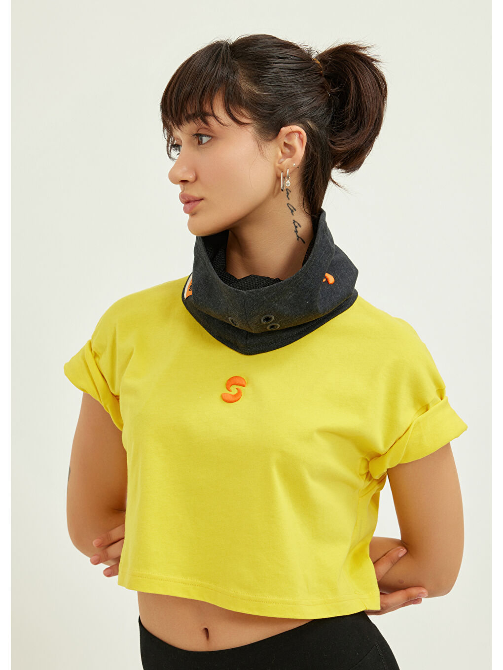 Utu Snood Unisex Boyunluk   Antrasit-3