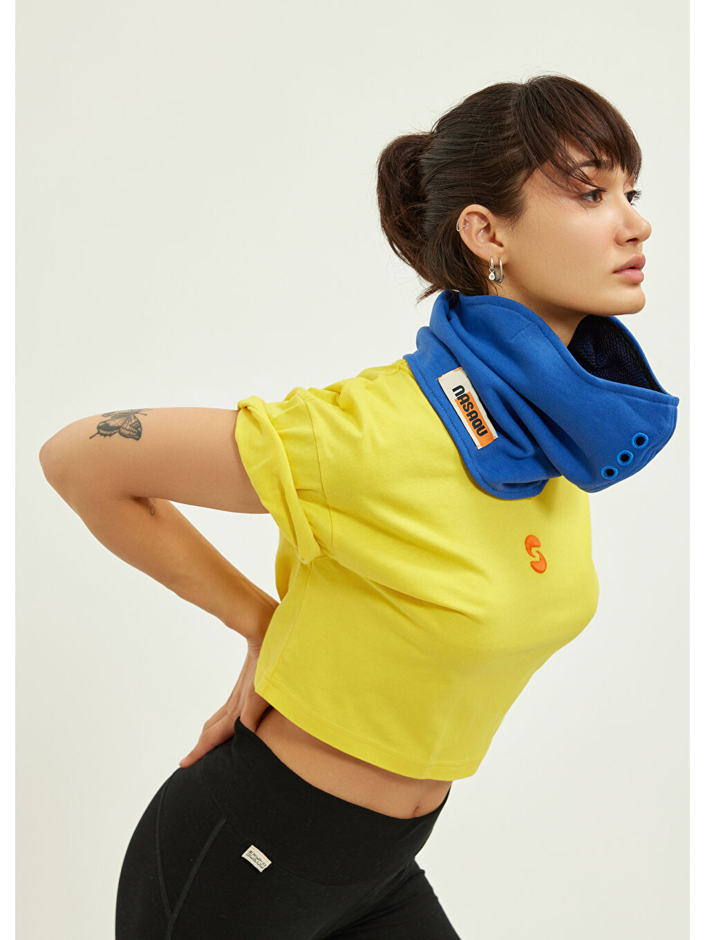 Utu Snood Unisex Boyunluk   Kobalt Mavi-3