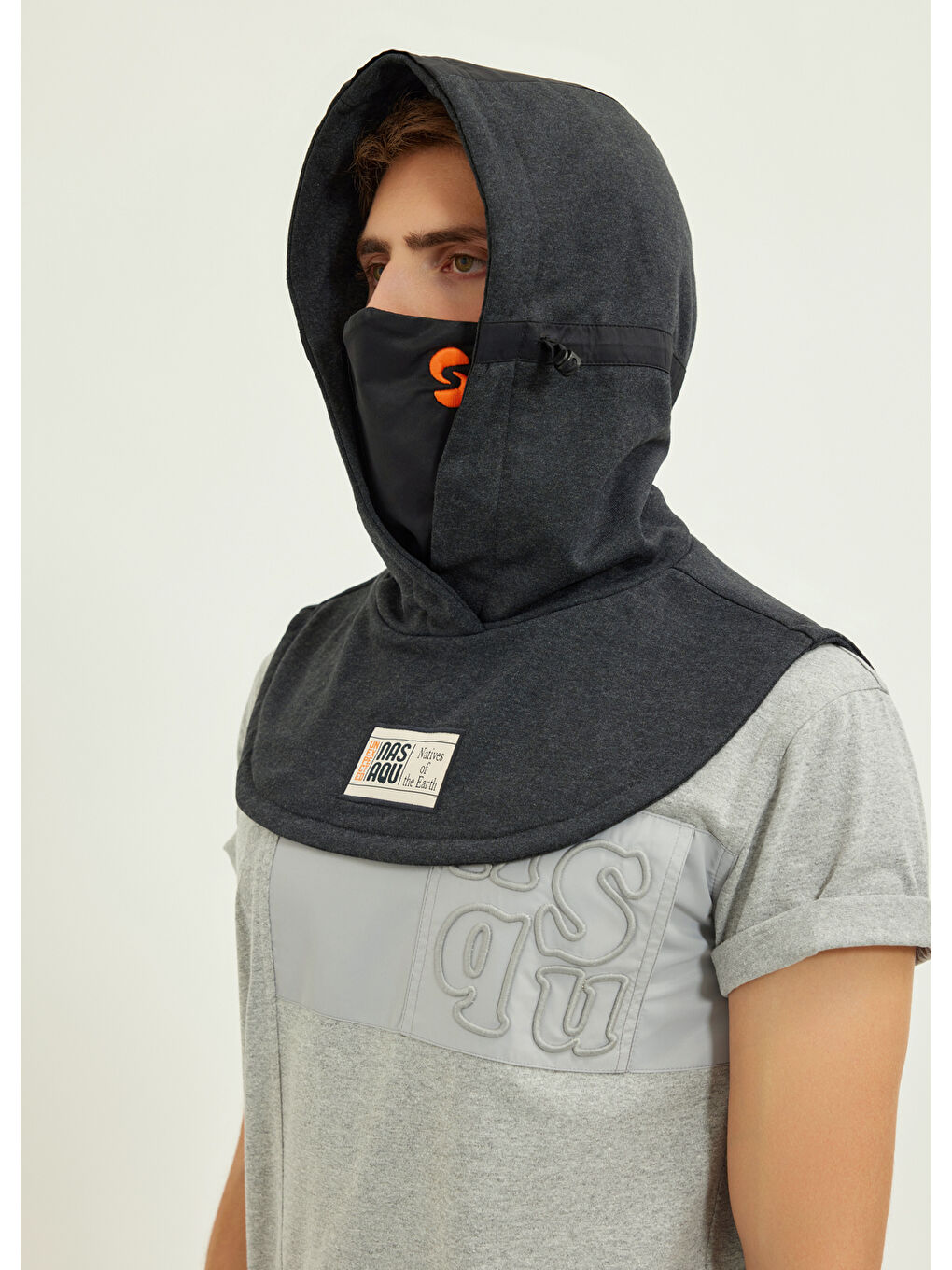 Nsq Antrasit Unisex Koruyucu Başlık-1