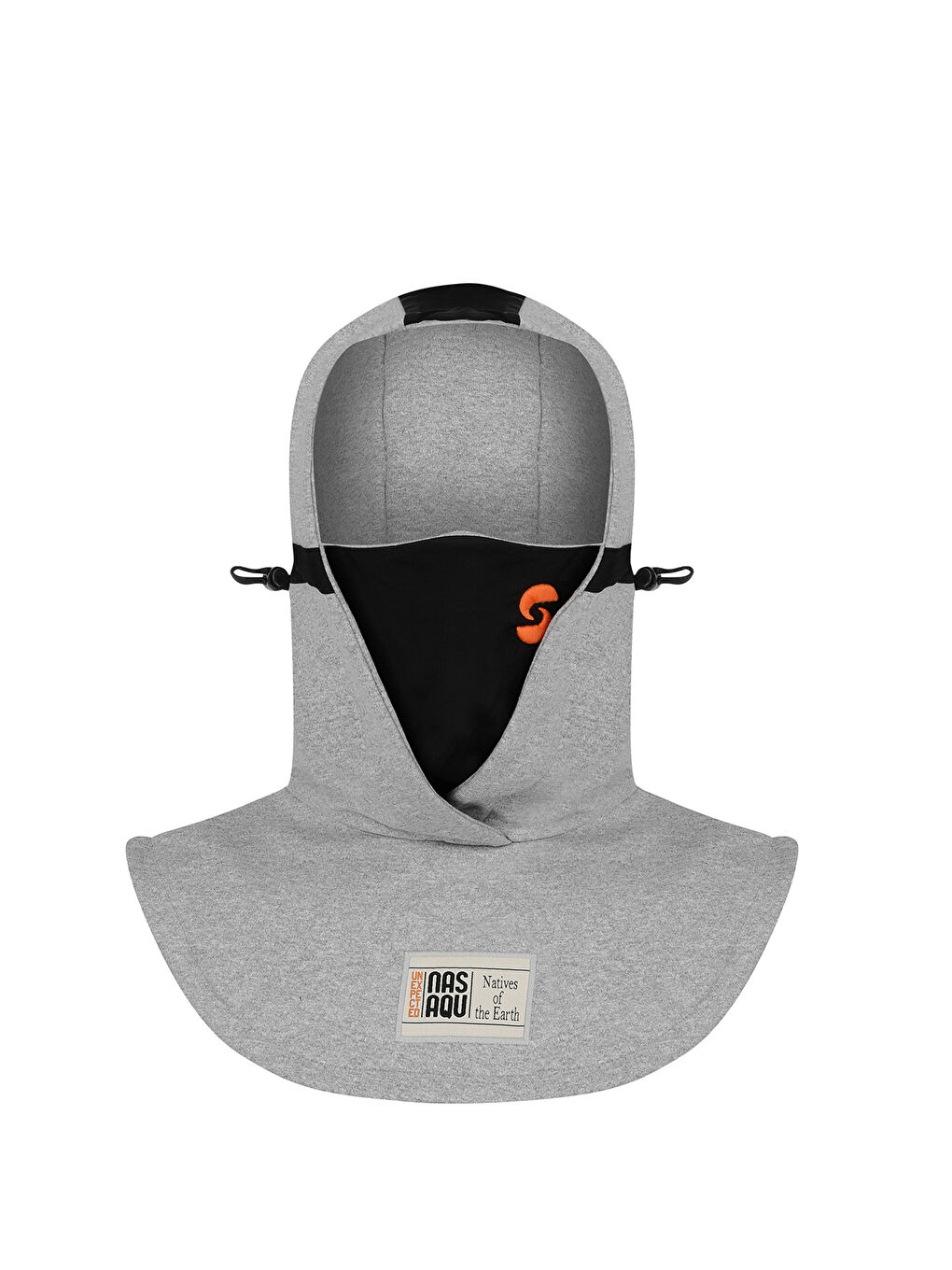 Nsq Gri Krom Unisex Koruyucu Başlık-3