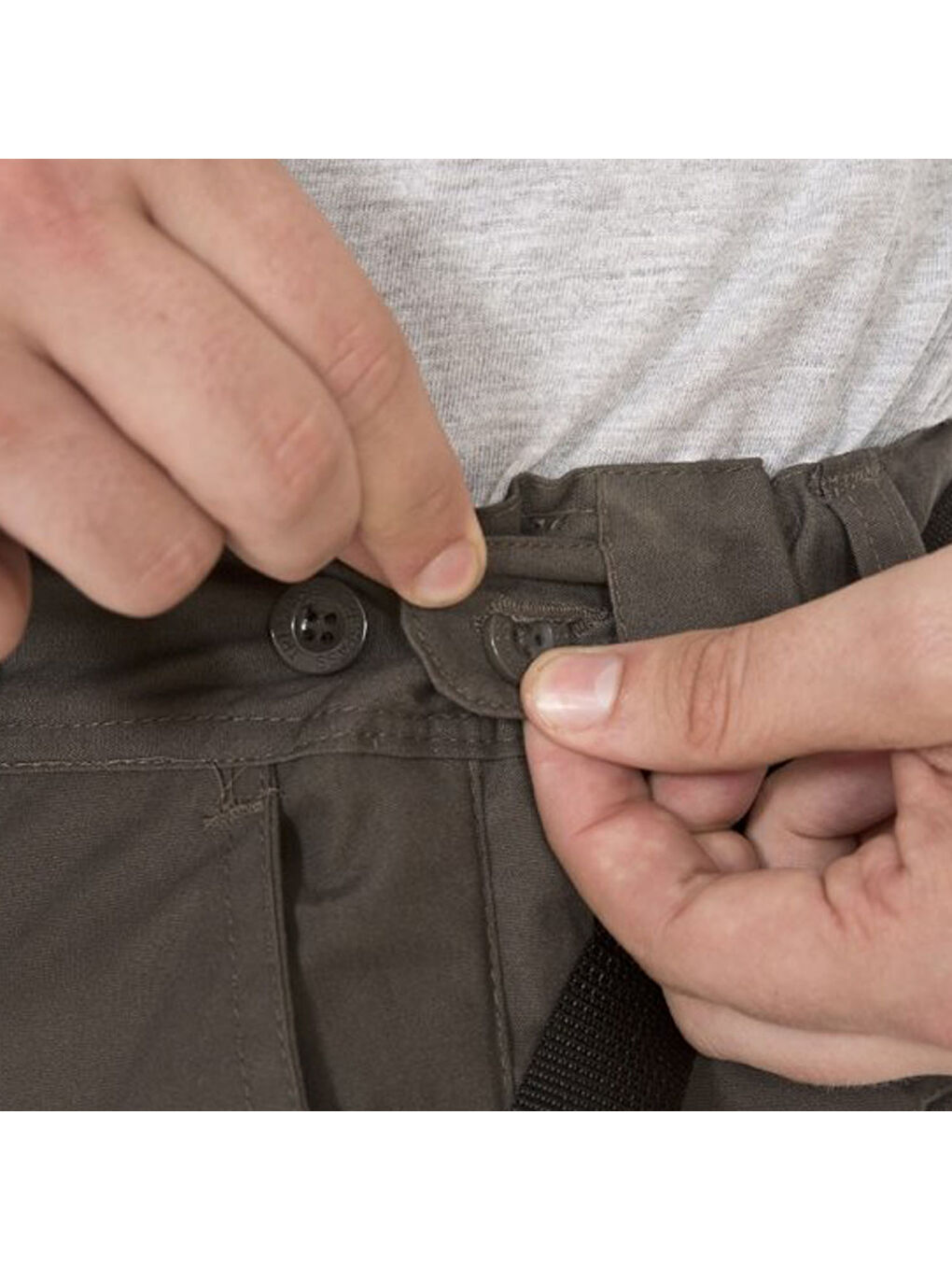 Haki Clifton Thermal - Trs Erkek Siyah Outdoor Pantolonu-3