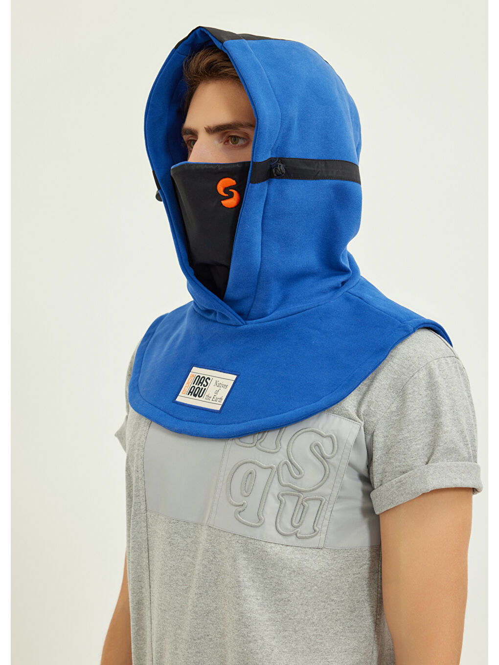 Nsq Kobalt Mavi Unisex Koruyucu Başlık-1