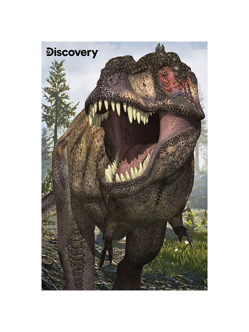 Discovery T-Rex ve Allosaurus İkili Puzzle 200 Parça 10248-1