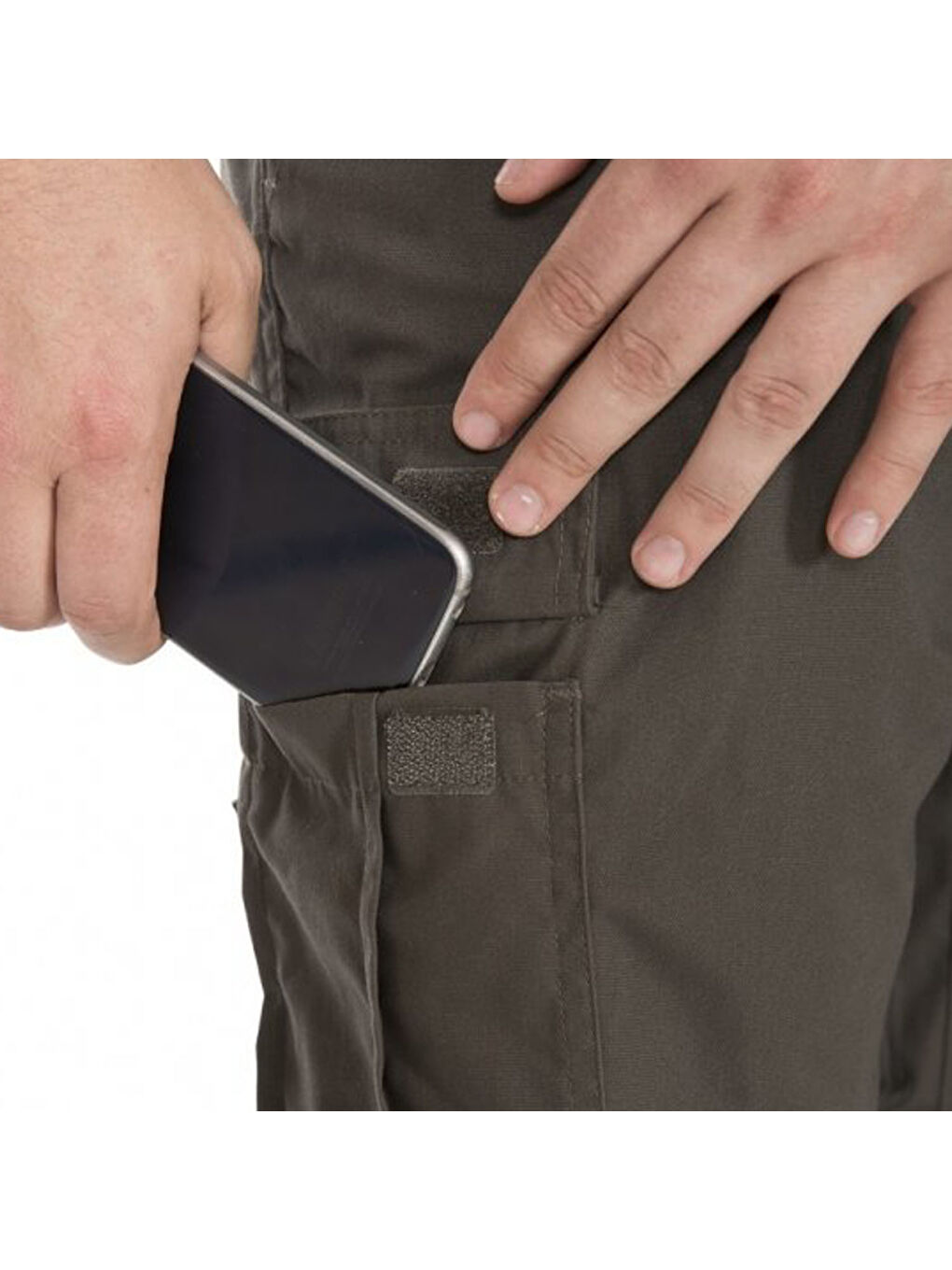 Haki Clifton Thermal - Trs Erkek Siyah Outdoor Pantolonu-5