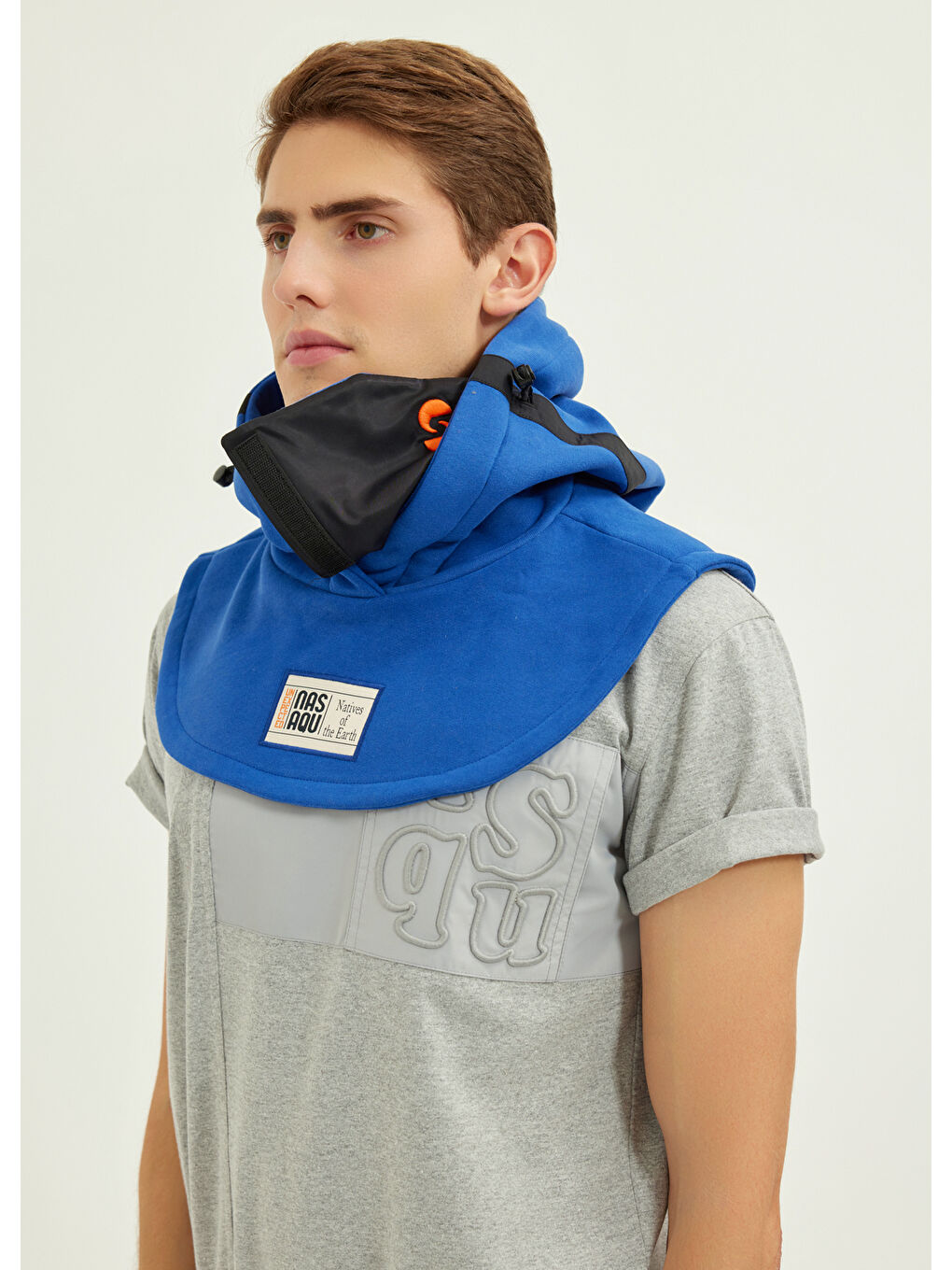 Nsq Kobalt Mavi Unisex Koruyucu Başlık-2