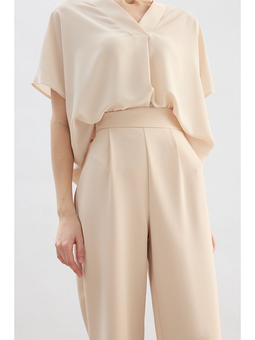 Palazzo Pantolon - Bej-2