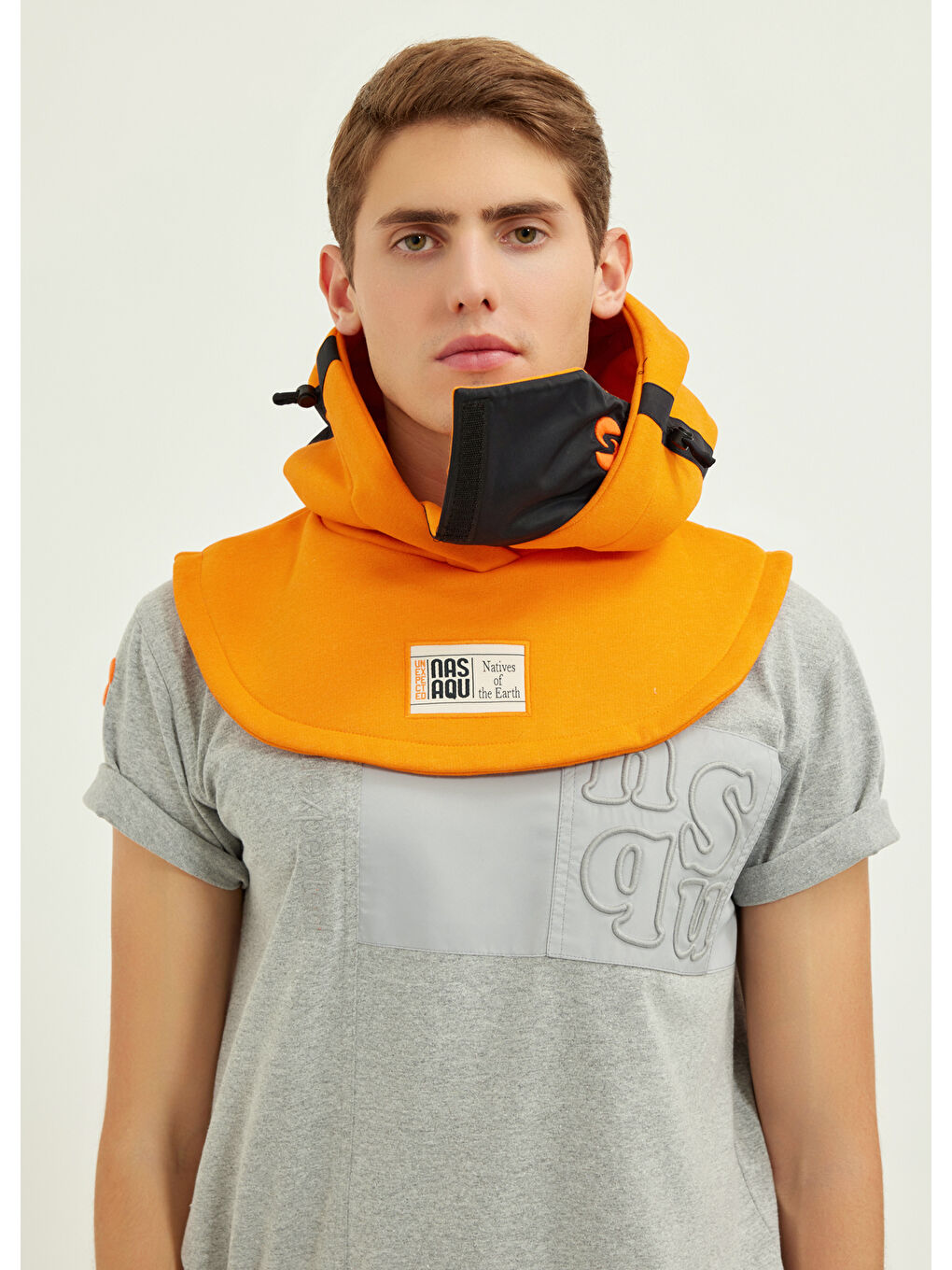 Turuncu Nsq Oranj Unisex Koruyucu Başlık-1