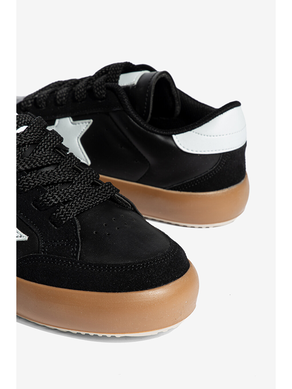 Siyah Kids Zeer Çocuk Unisex Günlük Ortopedik Sneaker Spor Ayakkabı-1