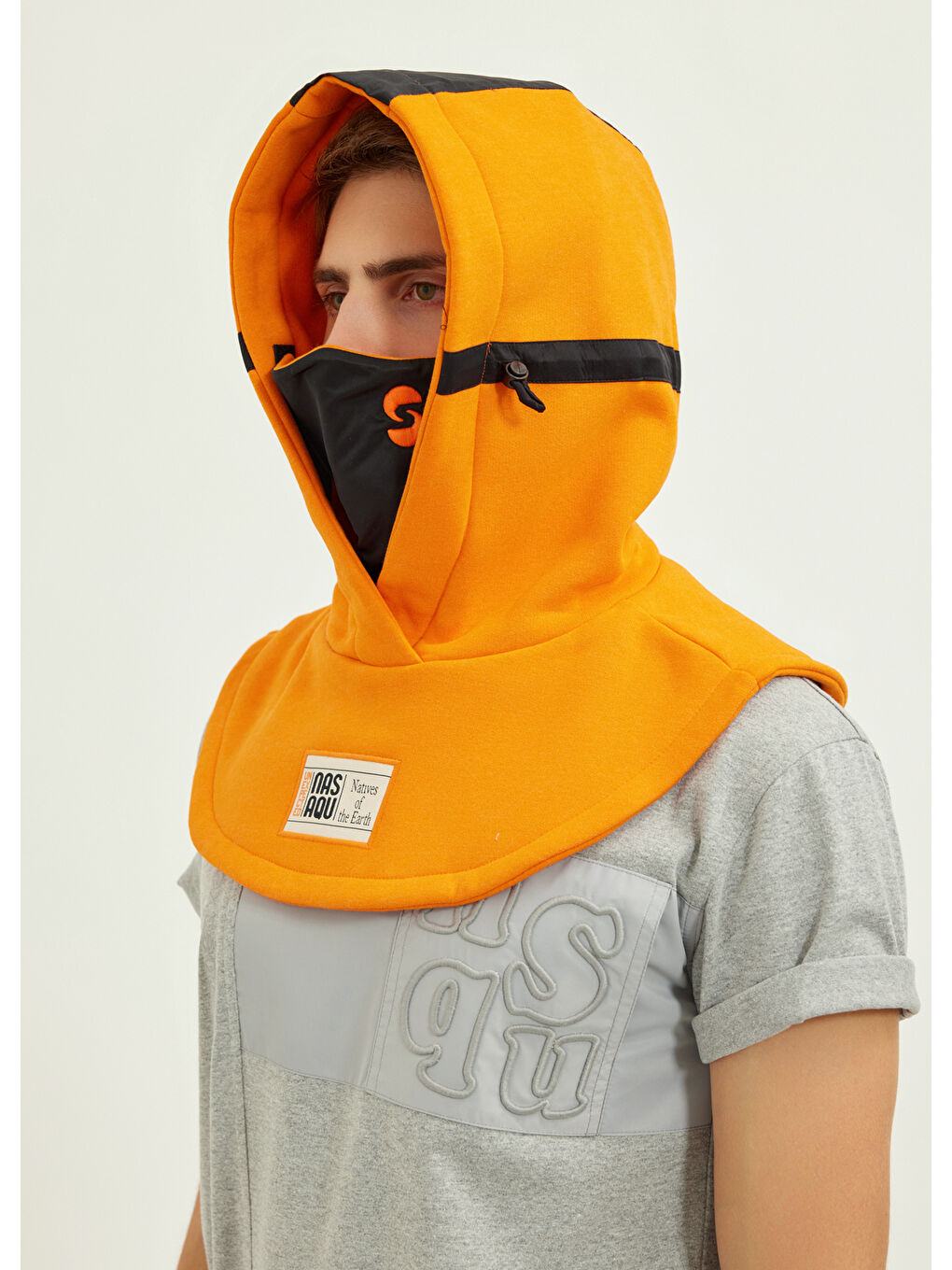 Turuncu Nsq Oranj Unisex Koruyucu Başlık-2