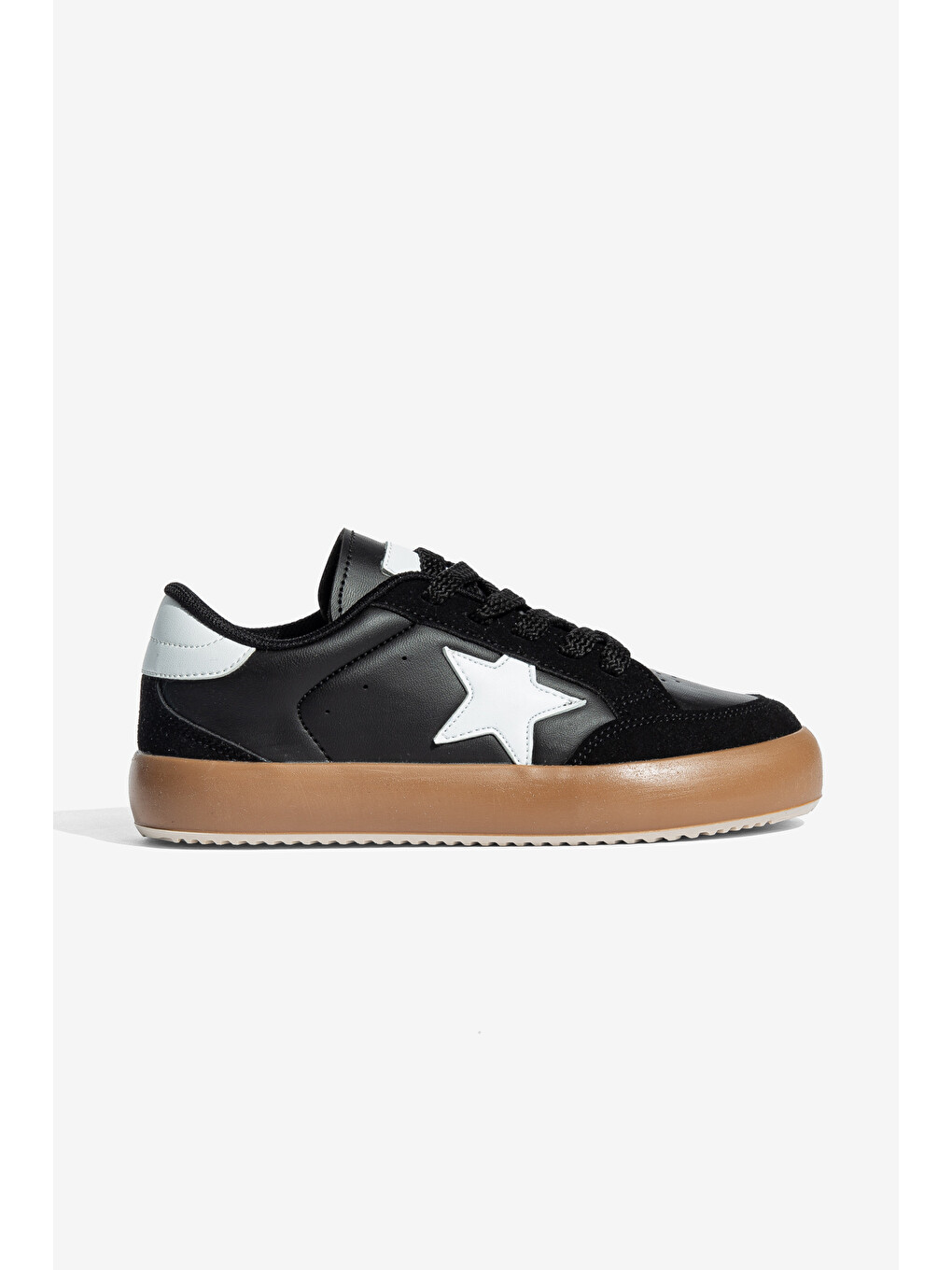 Siyah Kids Zeer Çocuk Unisex Günlük Ortopedik Sneaker Spor Ayakkabı-3