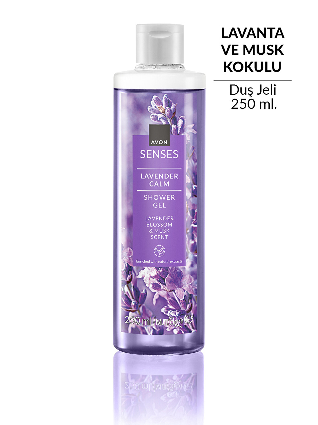 Senses Lavender Calm Lavanta Kokulu Duş Jeli 250ml-1
