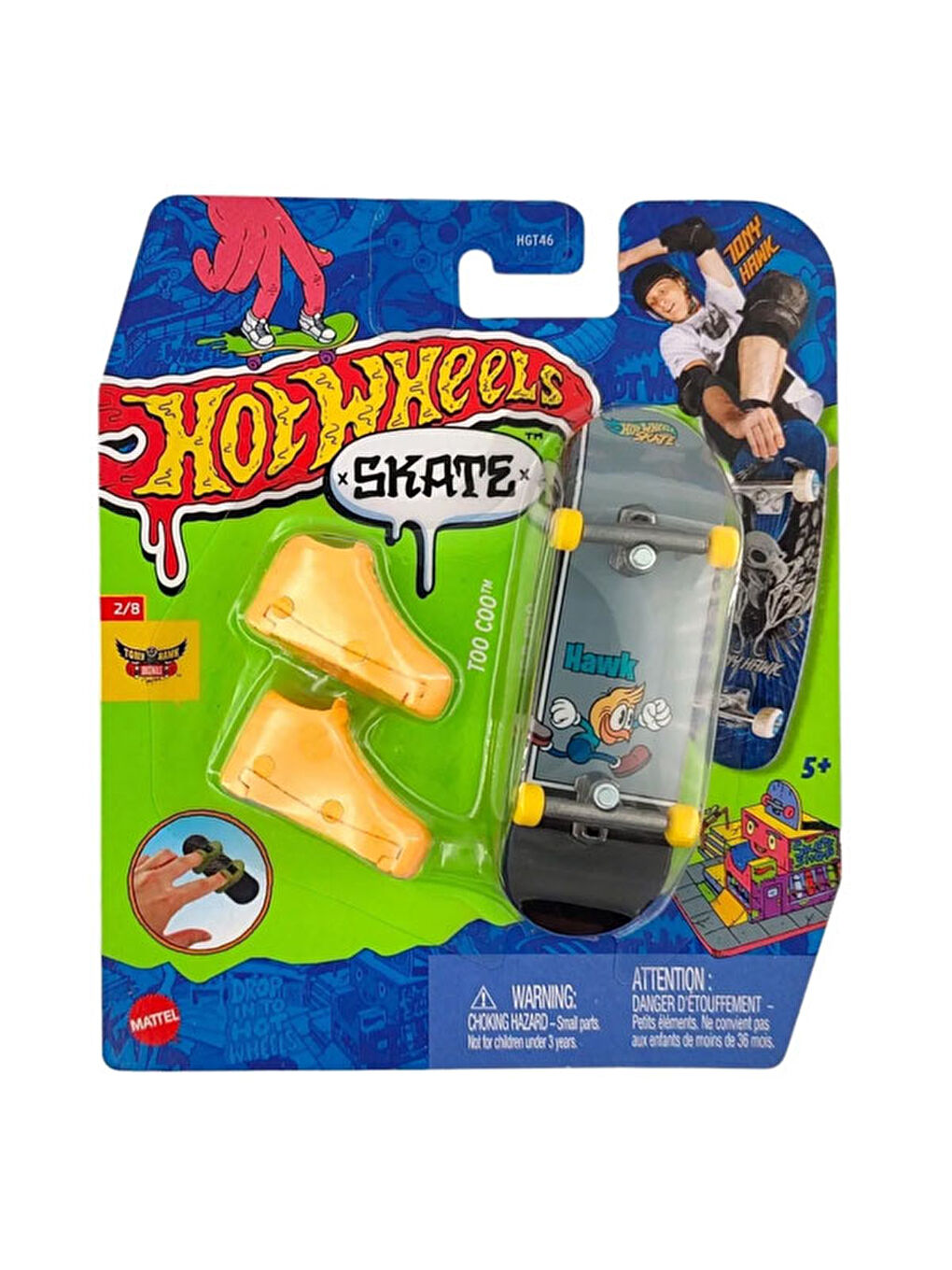 Skate Parmak Kaykay ve Ayakkabı Paketleri HGT46-HVJ75