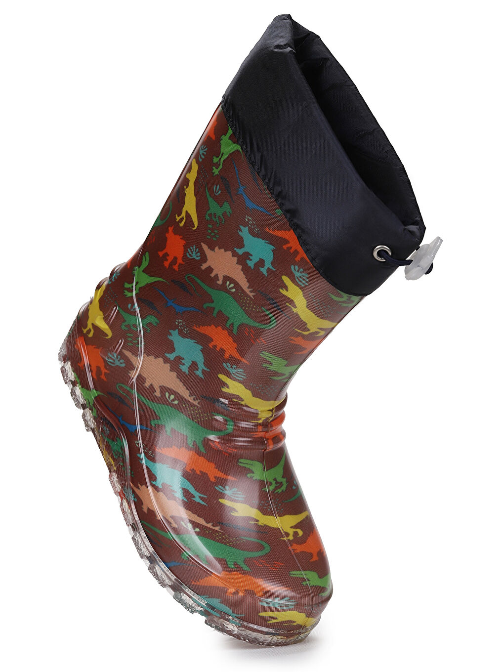 Kahverengi Savana Su Geçirmez Erkek Çocuk Yağmur Çizmesi