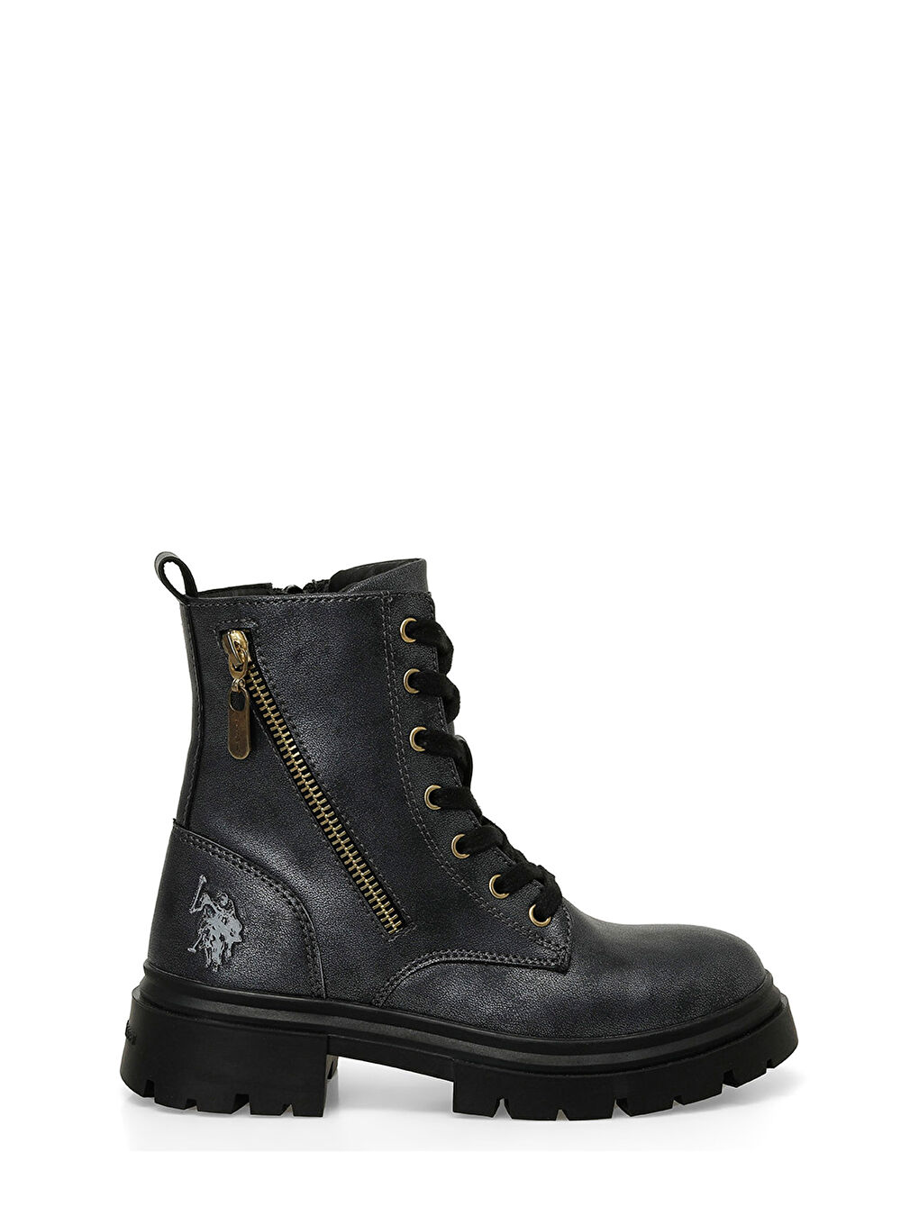 HALLY 4PR Siyah Kız Çocuk Biker Bot