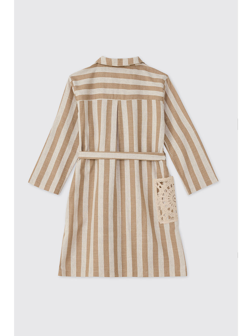 Kız Çocuk Bej Gömlek-1