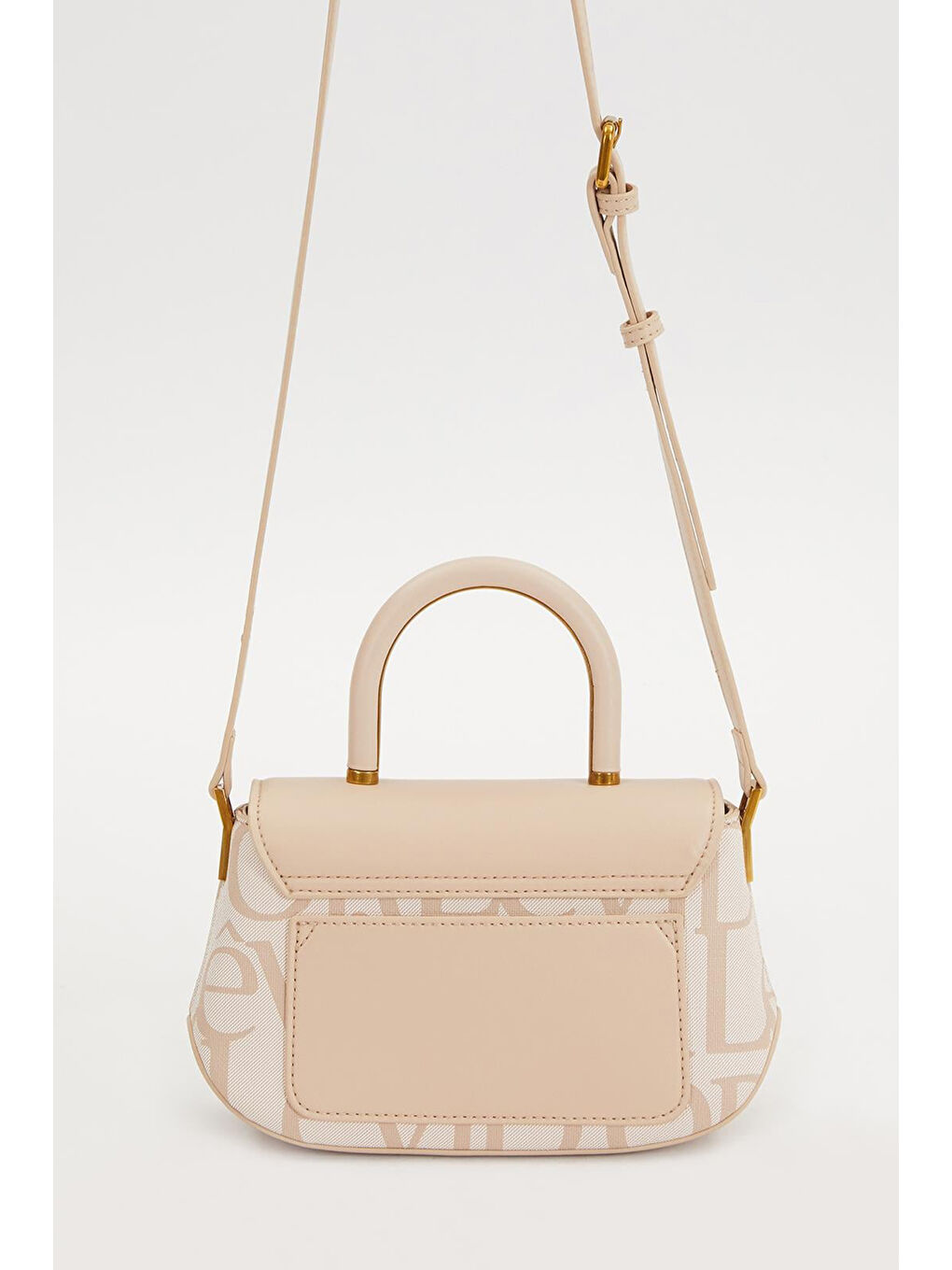 Levidor Premium Tek Askı Çıtçıt Detay Çanta 930283 Bej-2