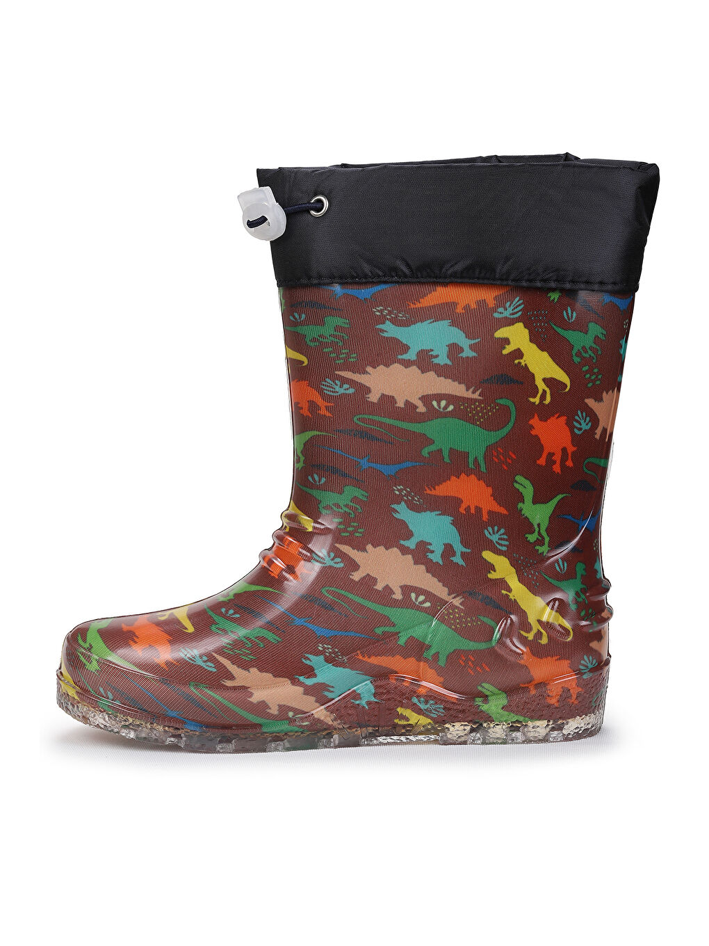 Kahverengi Savana Su Geçirmez Erkek Çocuk Yağmur Çizmesi-3