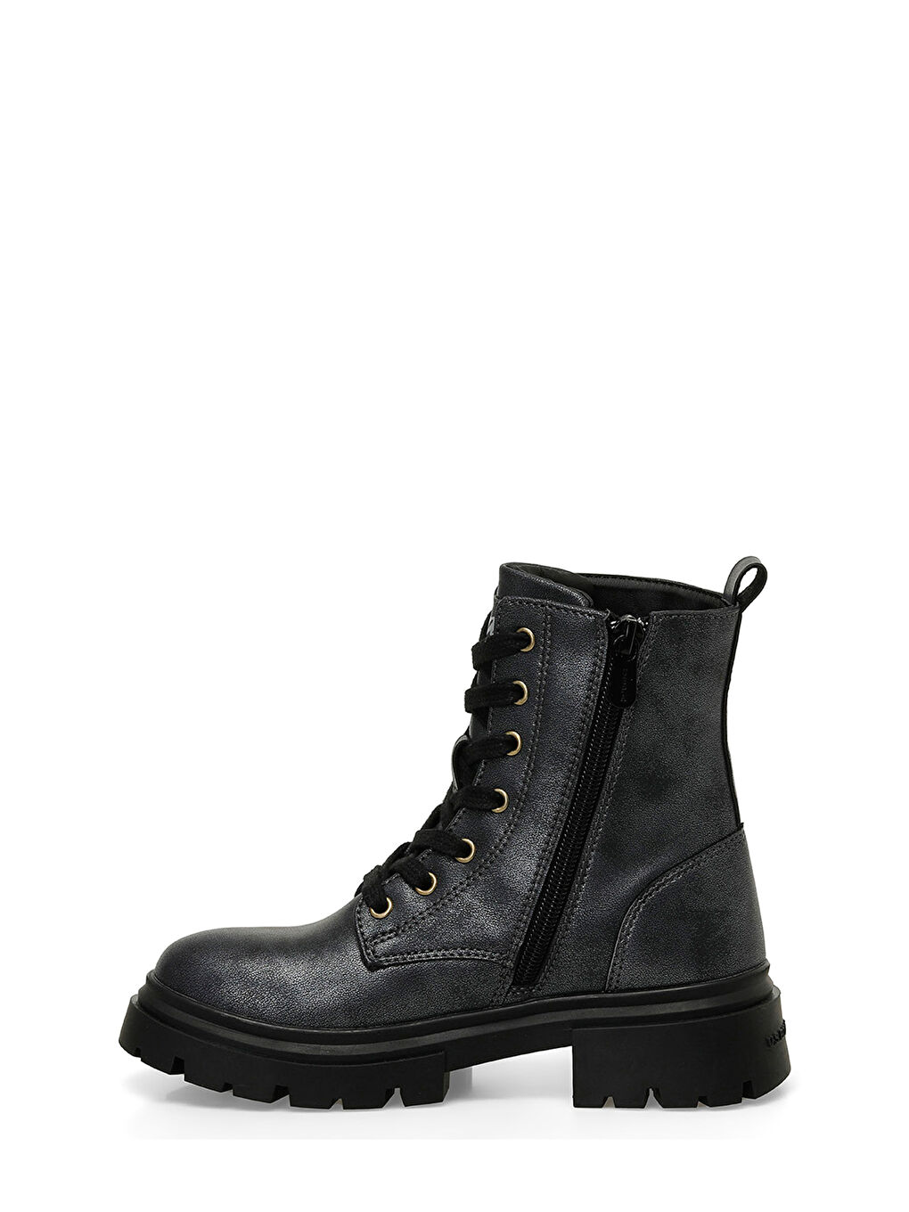 HALLY 4PR Siyah Kız Çocuk Biker Bot-2