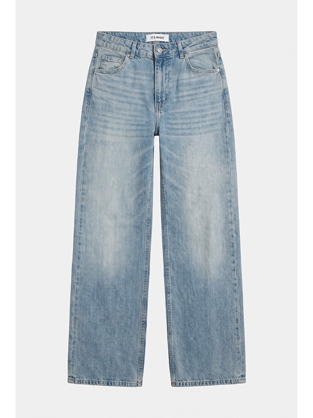 Mavi Kadın Jean Renk 4s6-32 Straight Fit Yüksek Bel Denim Jean-4