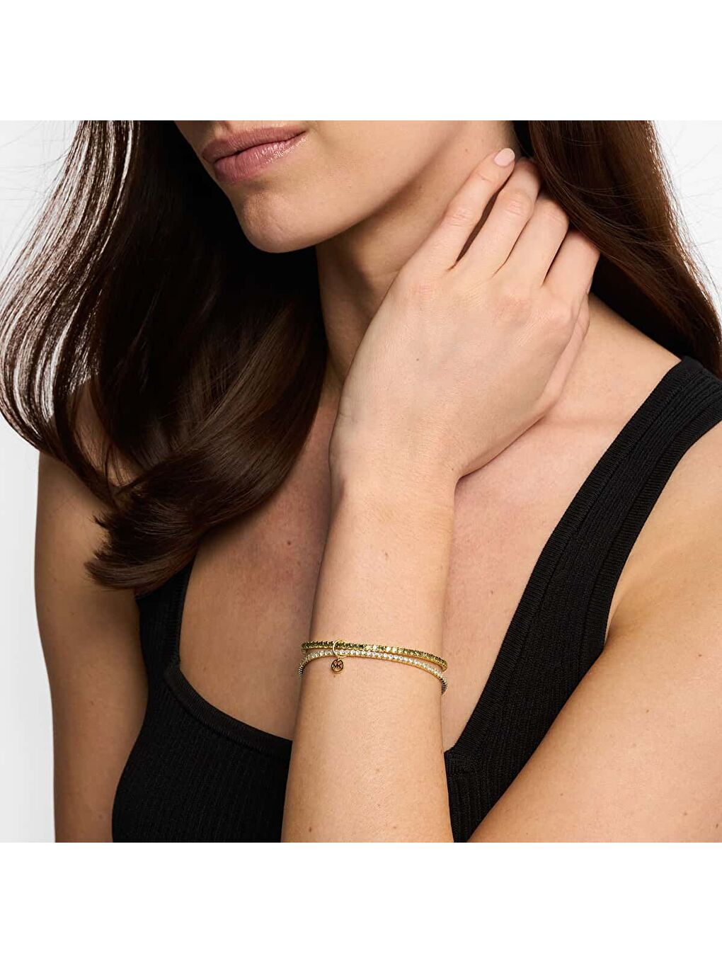 Sarı MKJ8488-710 Kadın Bileklik-2