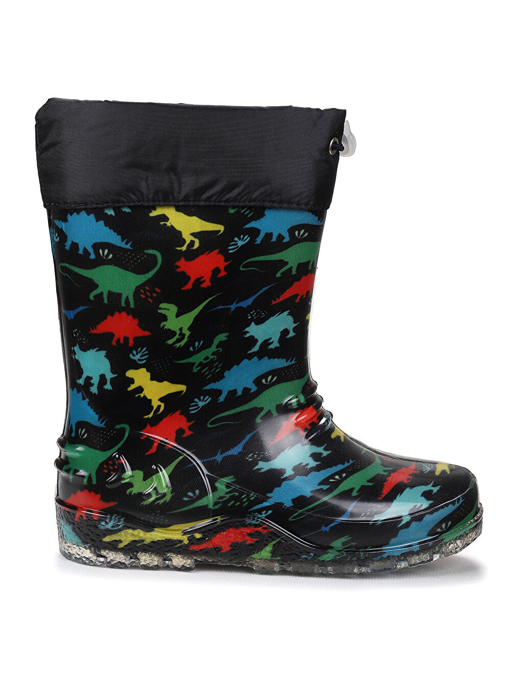 Siyah Savana Su Geçirmez Erkek Çocuk Yağmur Çizmesi-2