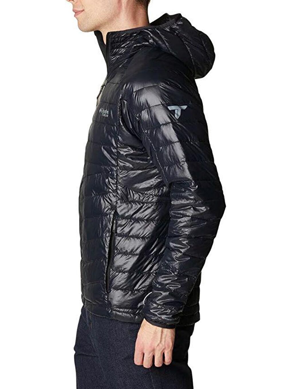 Columbia Siyah Platinum Peak Hooded Erkek Mont WO9771-010 - 2