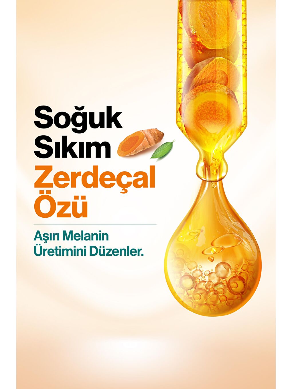 Dark Spot Clearing Leke Karşıtı Zerdeçal Özlü Serum 30 ml, Niacinamide %2, Glikolik Asit 10%-5