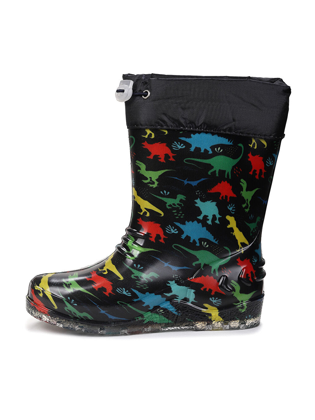 Siyah Savana Su Geçirmez Erkek Çocuk Yağmur Çizmesi-3