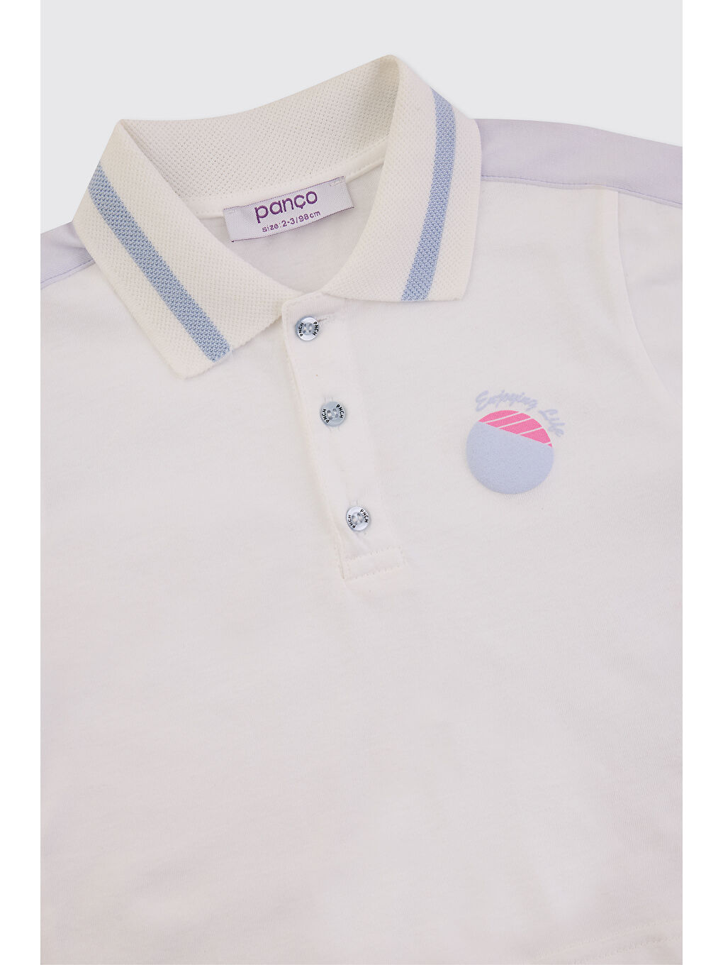 Erkek Bebek Mavi Tişört-2