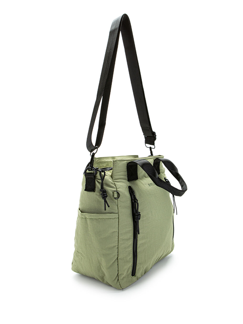 Klinkır Kumaş Kadın Çapraz Çanta Darrel Asker Yeşili-2