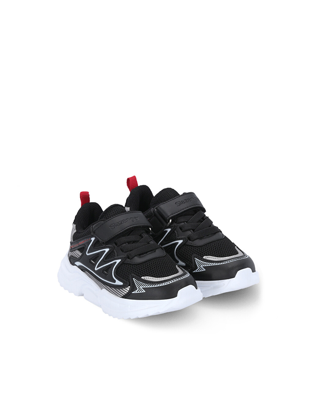 Kyrıe New P Unisex Çocuk Cırt Cırtlı Siyah / Kırmızı Günlük Spor Ayakkabısı