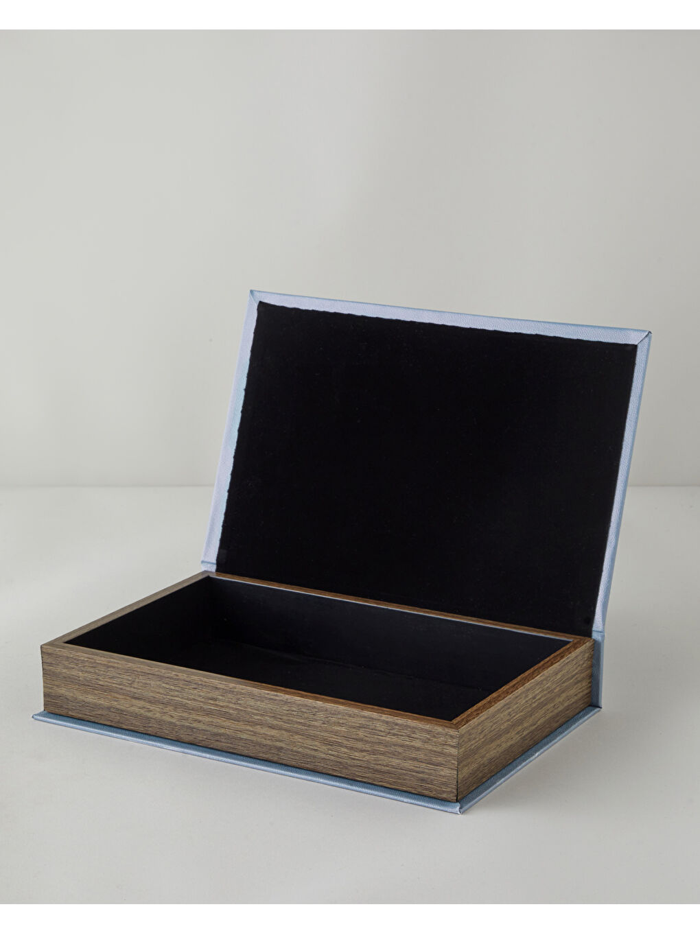 Luna Dekoratif Kutu 19x30 cm Gri-1