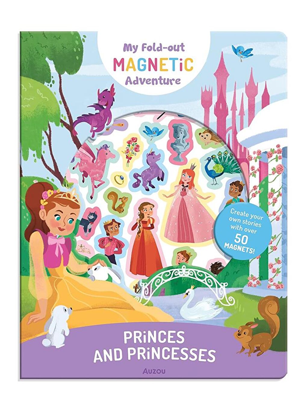 My Fold-Out Magnetic Adventure - Princes and Prince