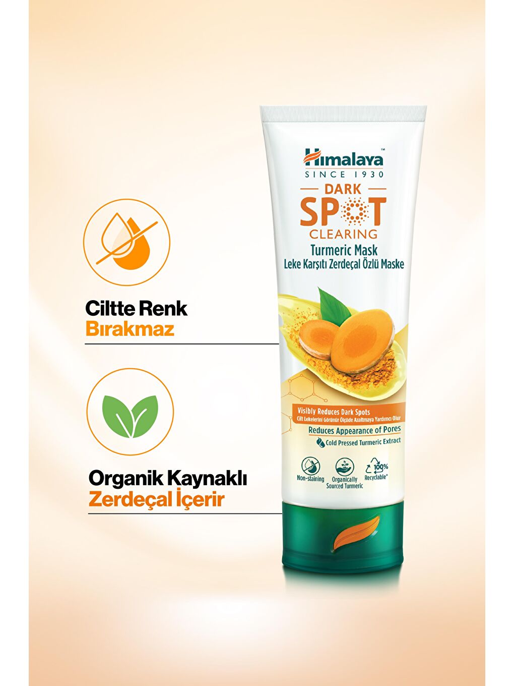 Himalaya Since 1930 Dark Spot Clearing Leke Karşıtı Zerdeçal Özlü Maske 75 ml - 4