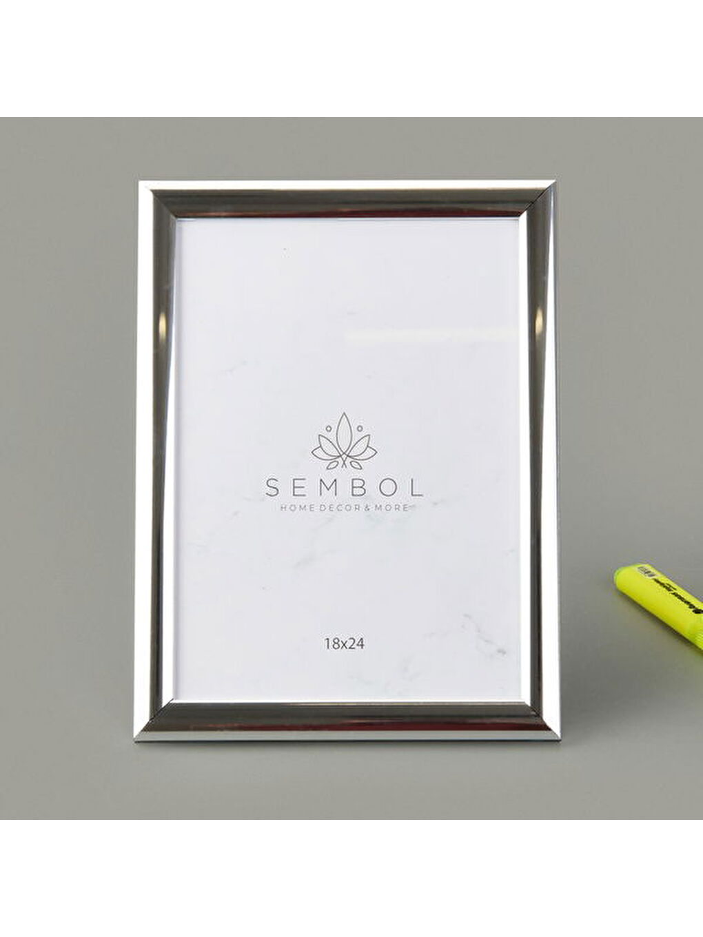 Gri Elite Fotoğraf Çerçevesi - Silver - 18x24 cm-1