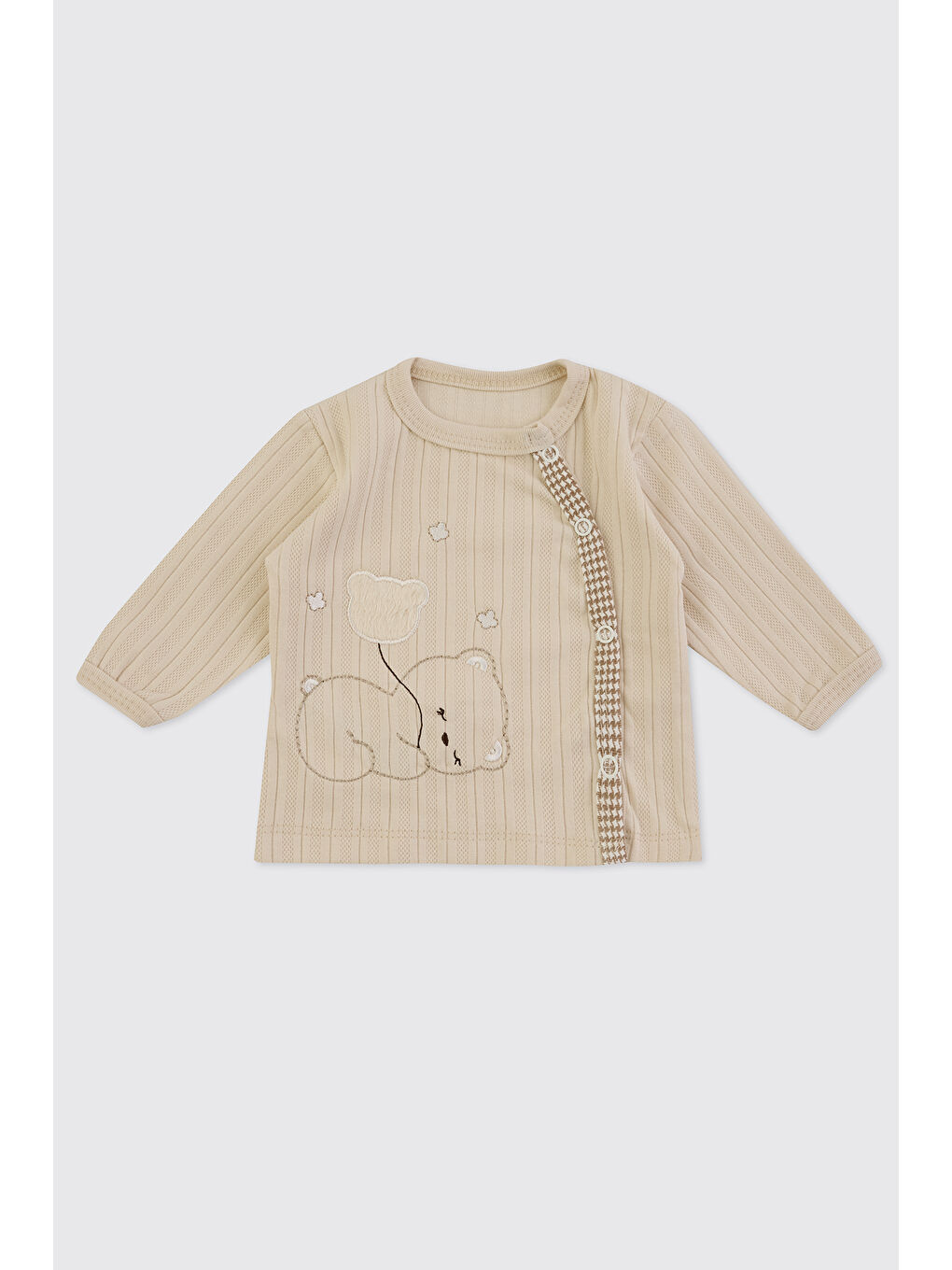 Yenidoğan Bej 10'lu Hastane Çıkış Seti-1