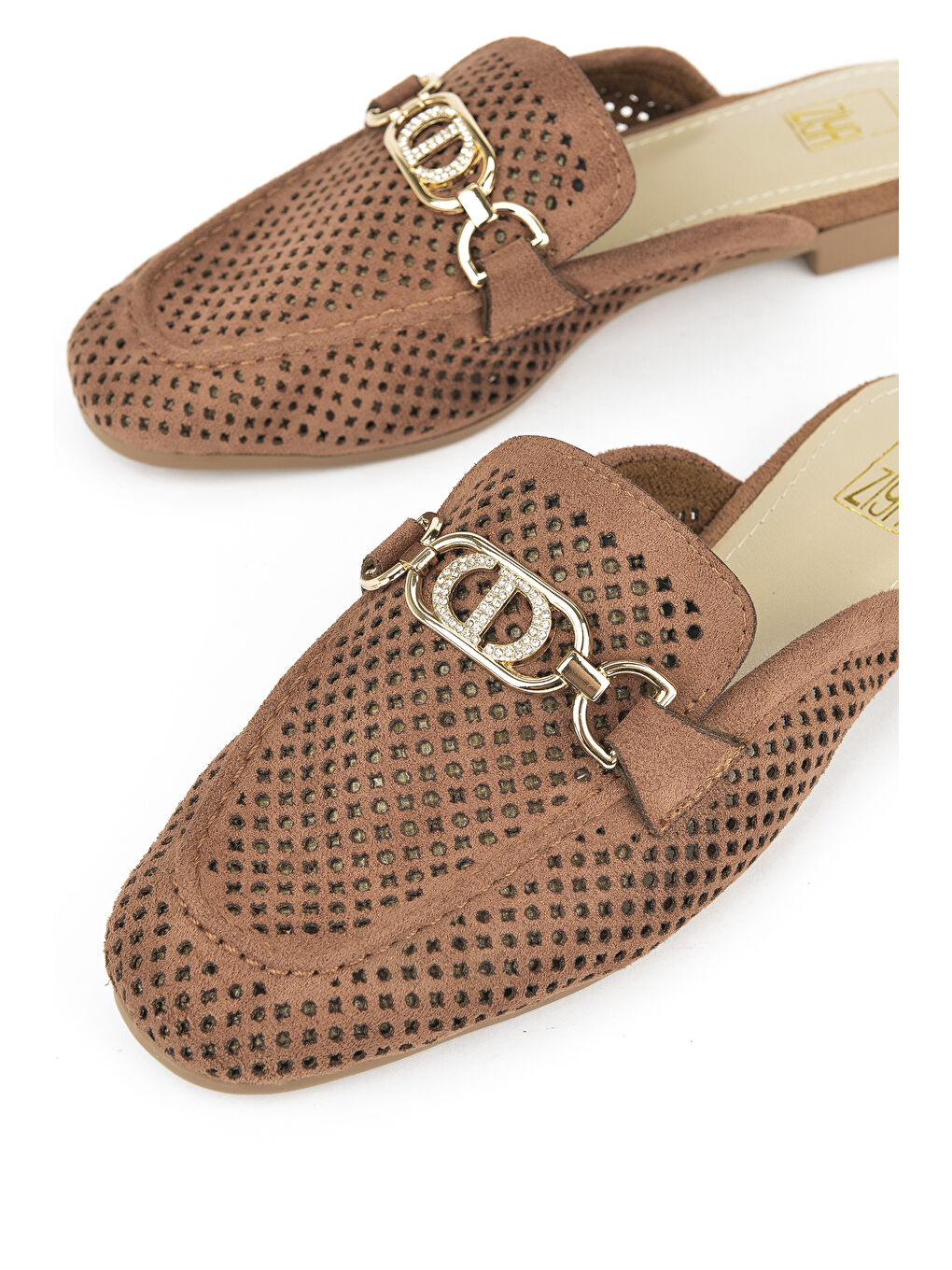 Kahverengi Kadın Terlik 1511044Z5002 Taba-4