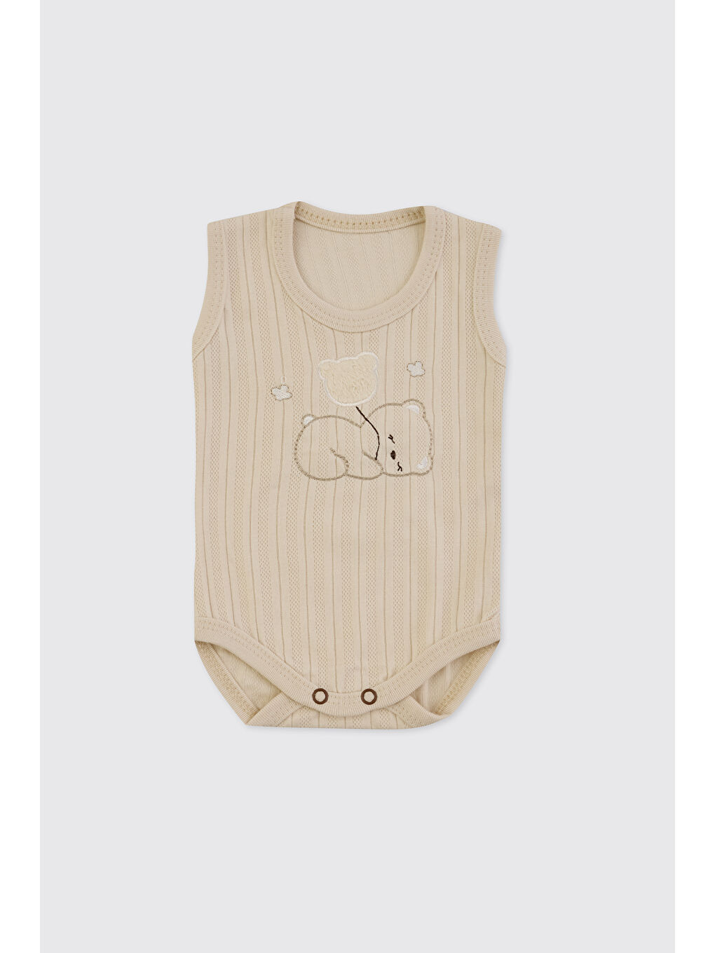 Yenidoğan Bej 10'lu Hastane Çıkış Seti-4