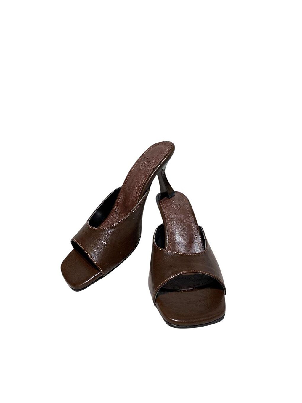 Kahverengi Kadın Topuklu Ayakkabı U654080909-5