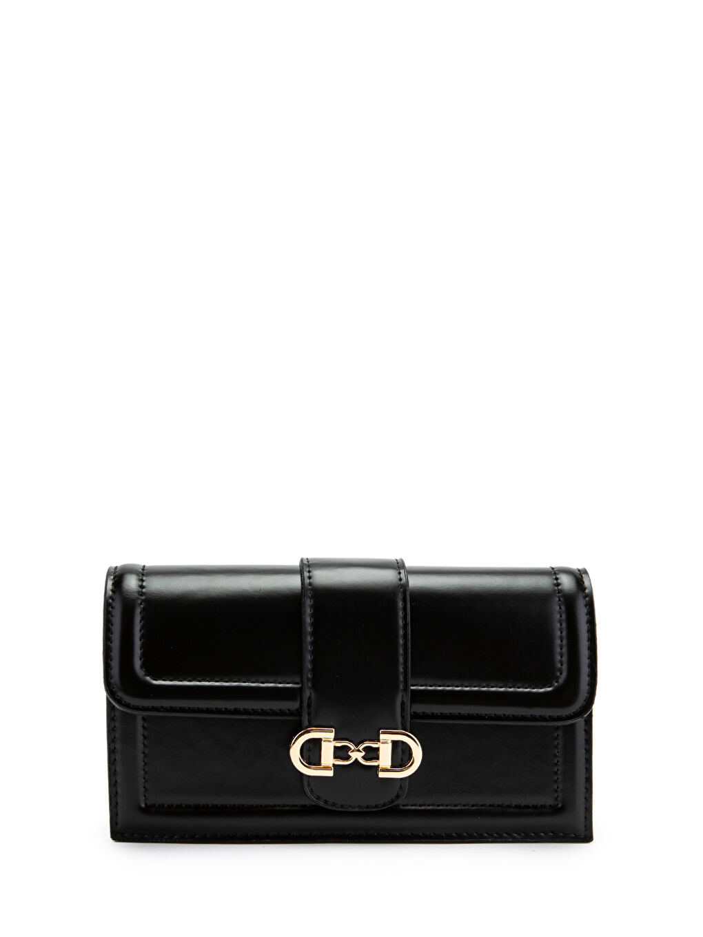 Uzun Askılı Suni Deri Kadın Çapraz Çanta Darla Siyah