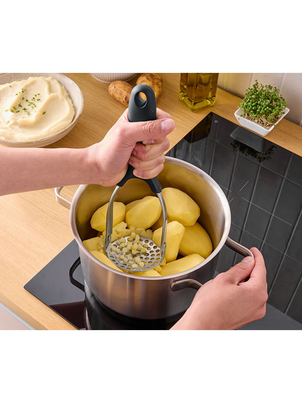 Siyah Patates Ezici, Katlanabilir-1