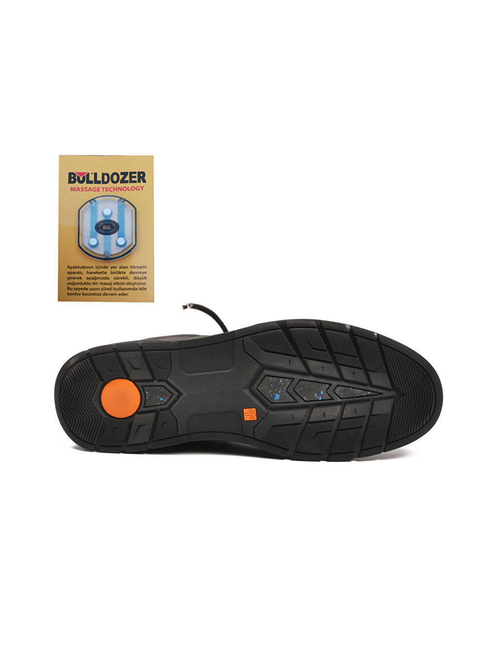 Siyah Floter Hakiki Deri Masaj Etkili Erkek Casual Ayakkabı 260044 M-4