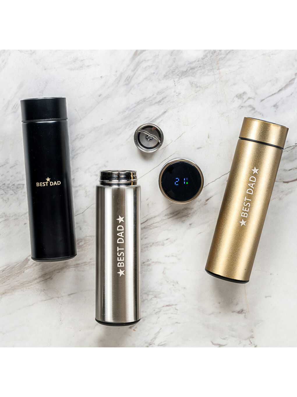 Siyah Pera Şıklığı Babalar Günü Hediye Kutusu-3